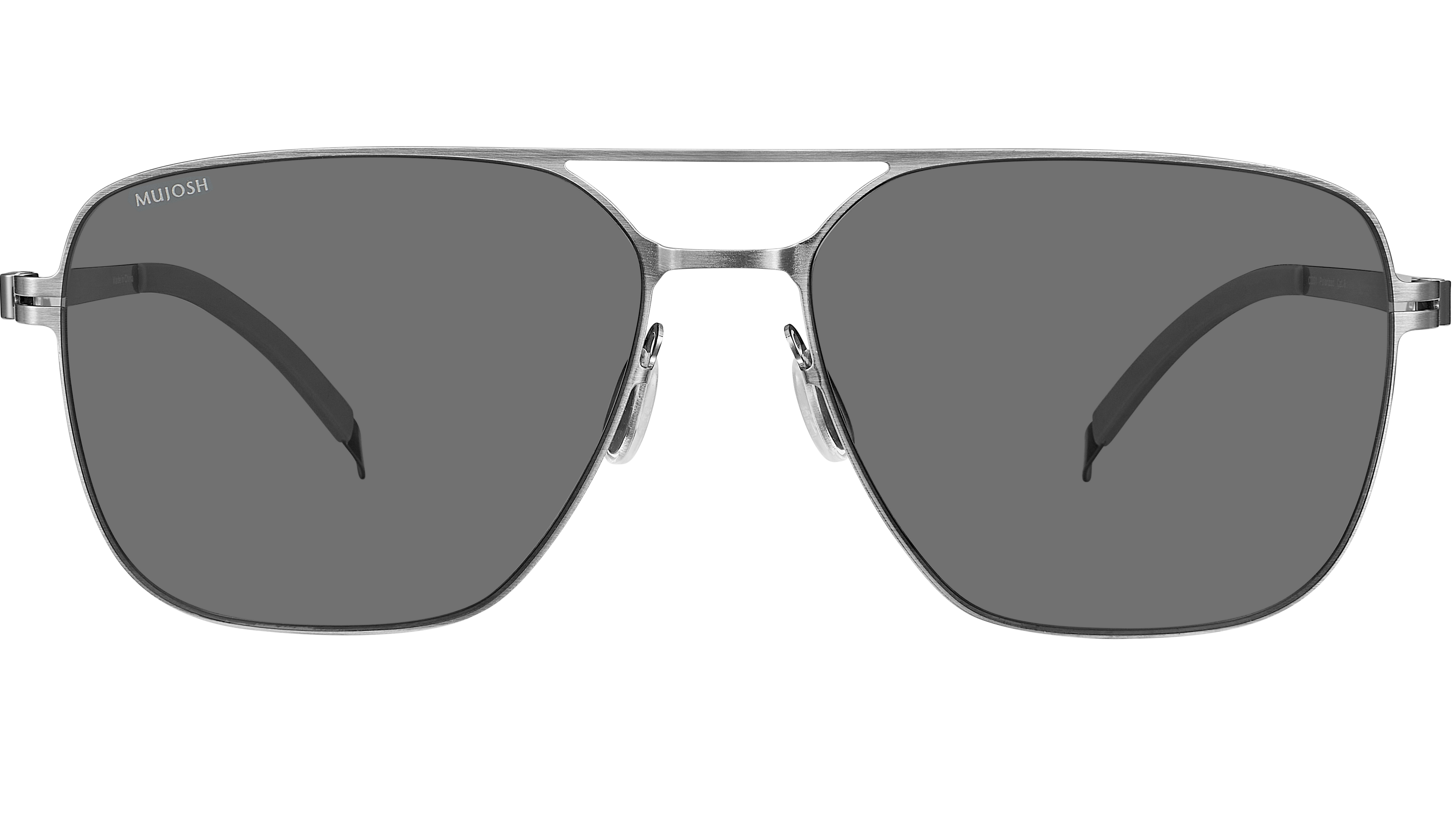 Retro Trendy Aviator Sunglasses (Charcoal Grey)
