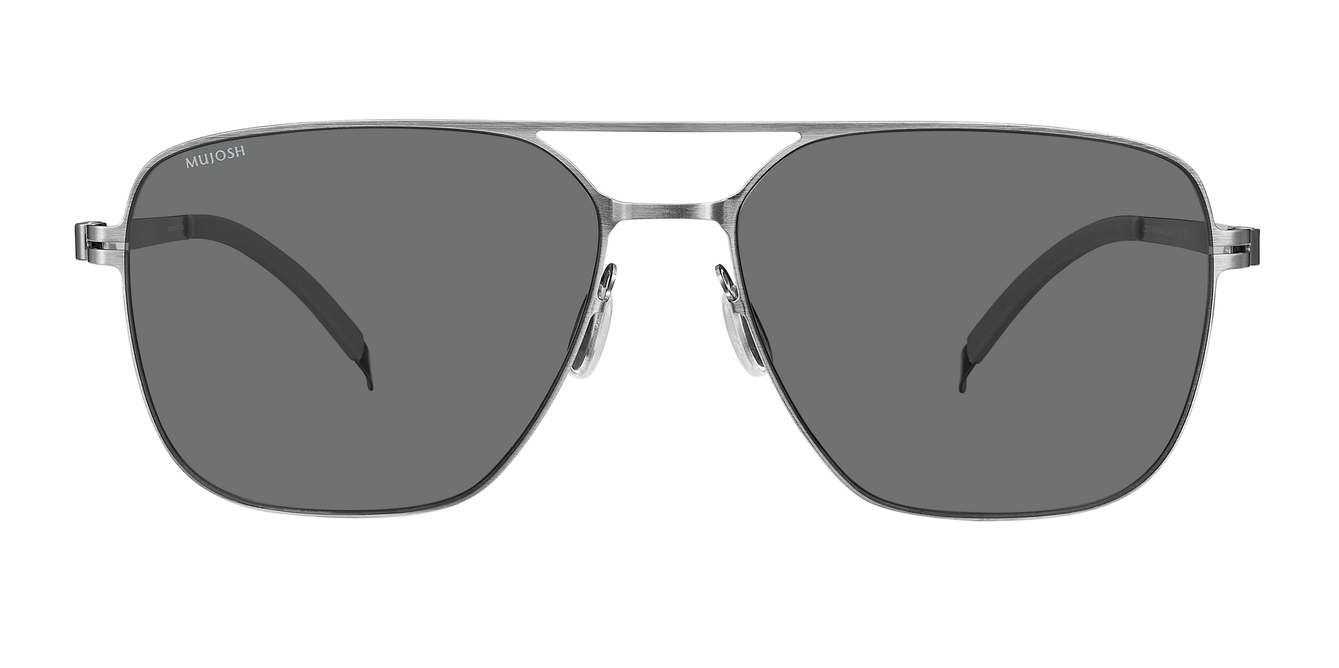 Retro Trendy Aviator Sunglasses (Charcoal Grey)