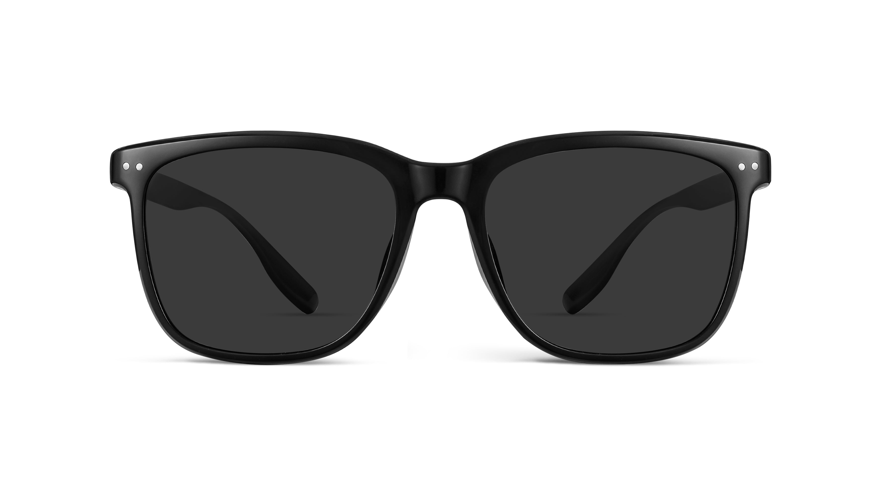 Square Round Sunglasses(BLK)