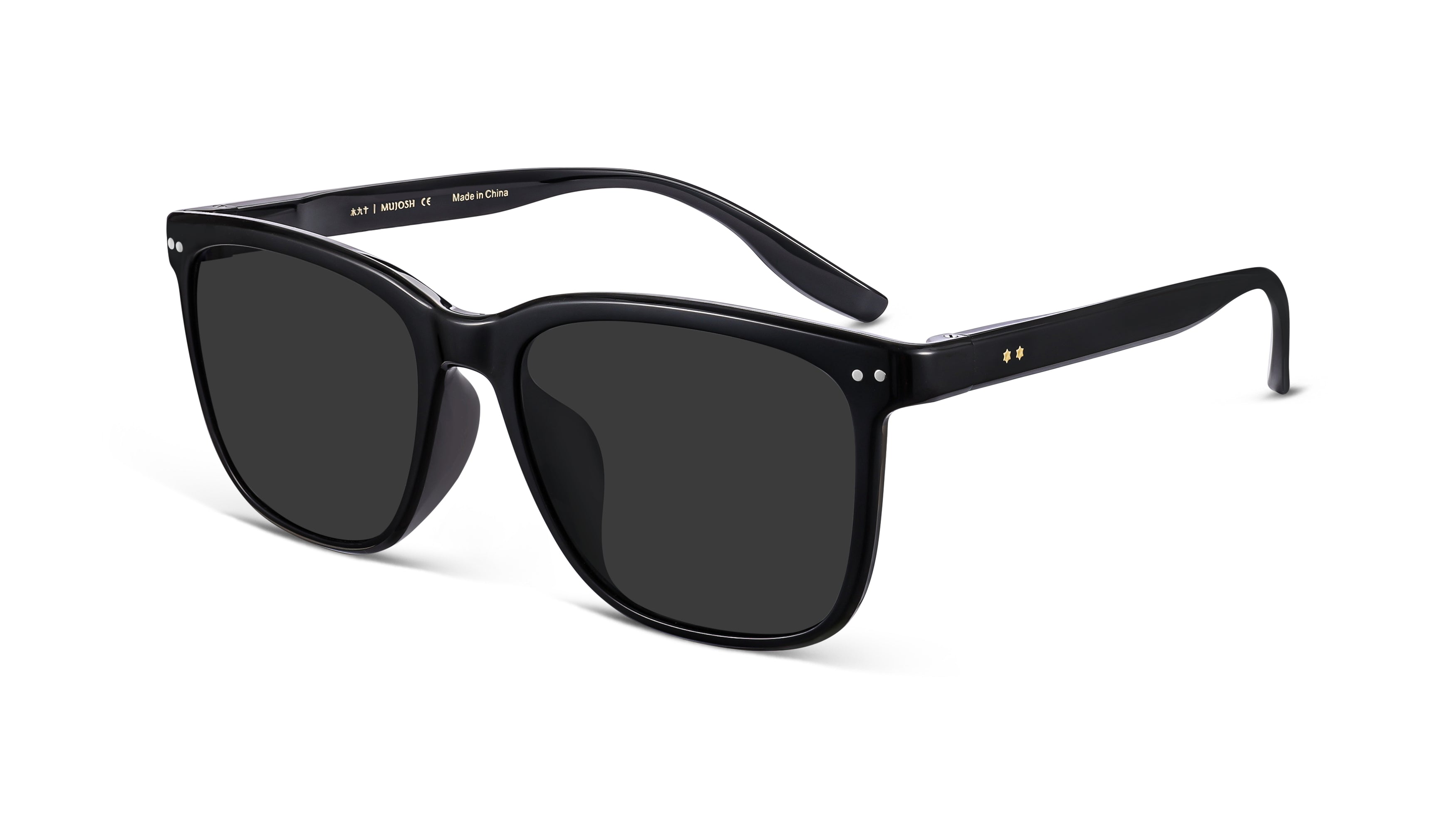 Square Round Sunglasses(BLK)