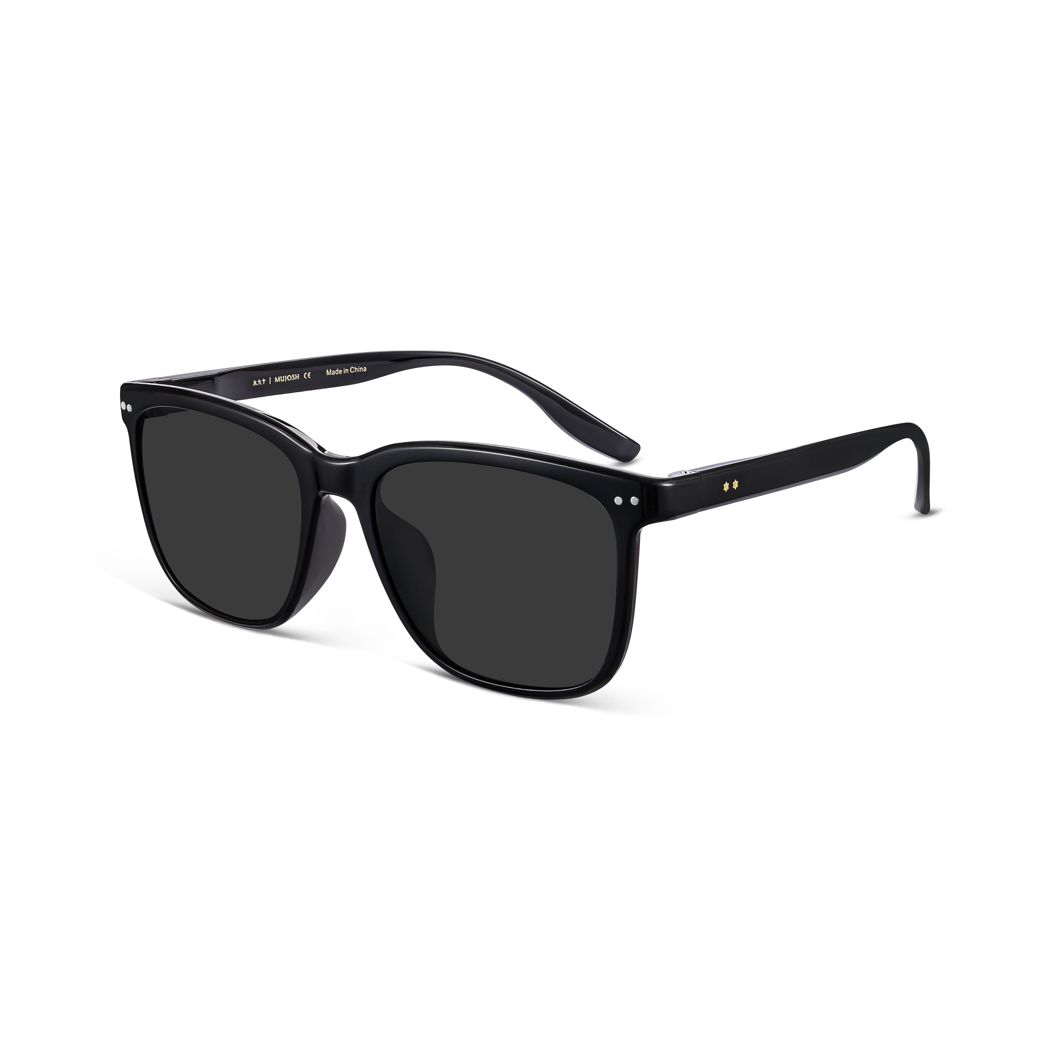 Square Round Sunglasses(BLK)