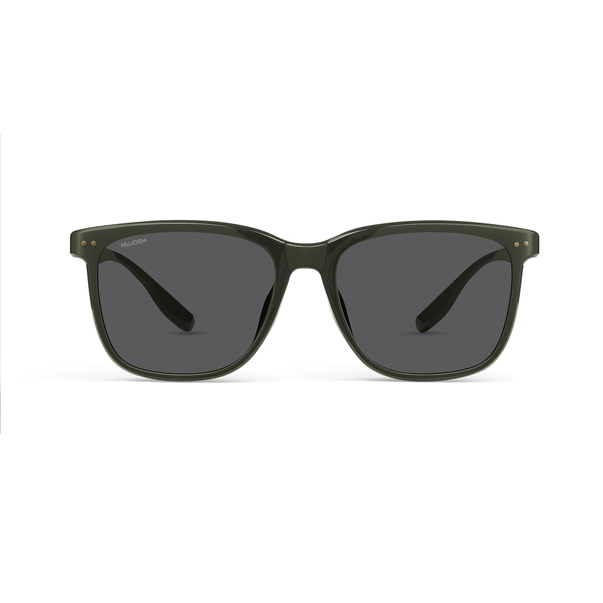 Square Round Sunglasses (Dark Gray)