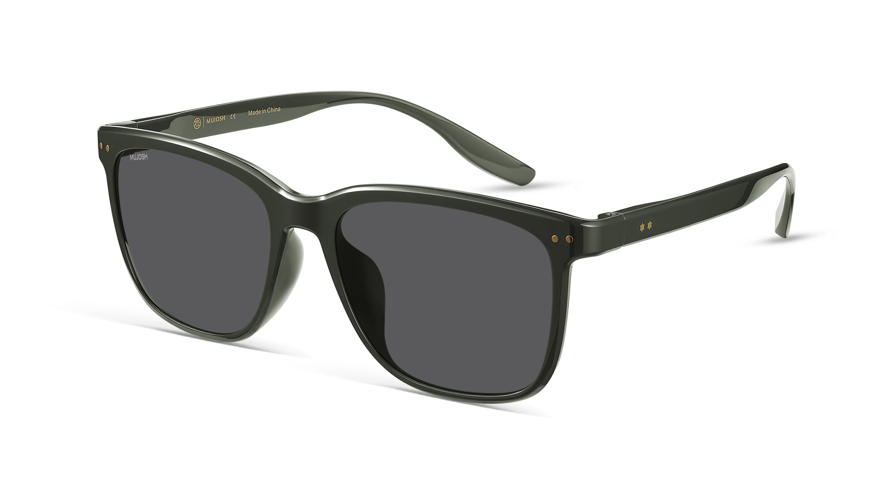 Square Round Sunglasses (Dark Gray)