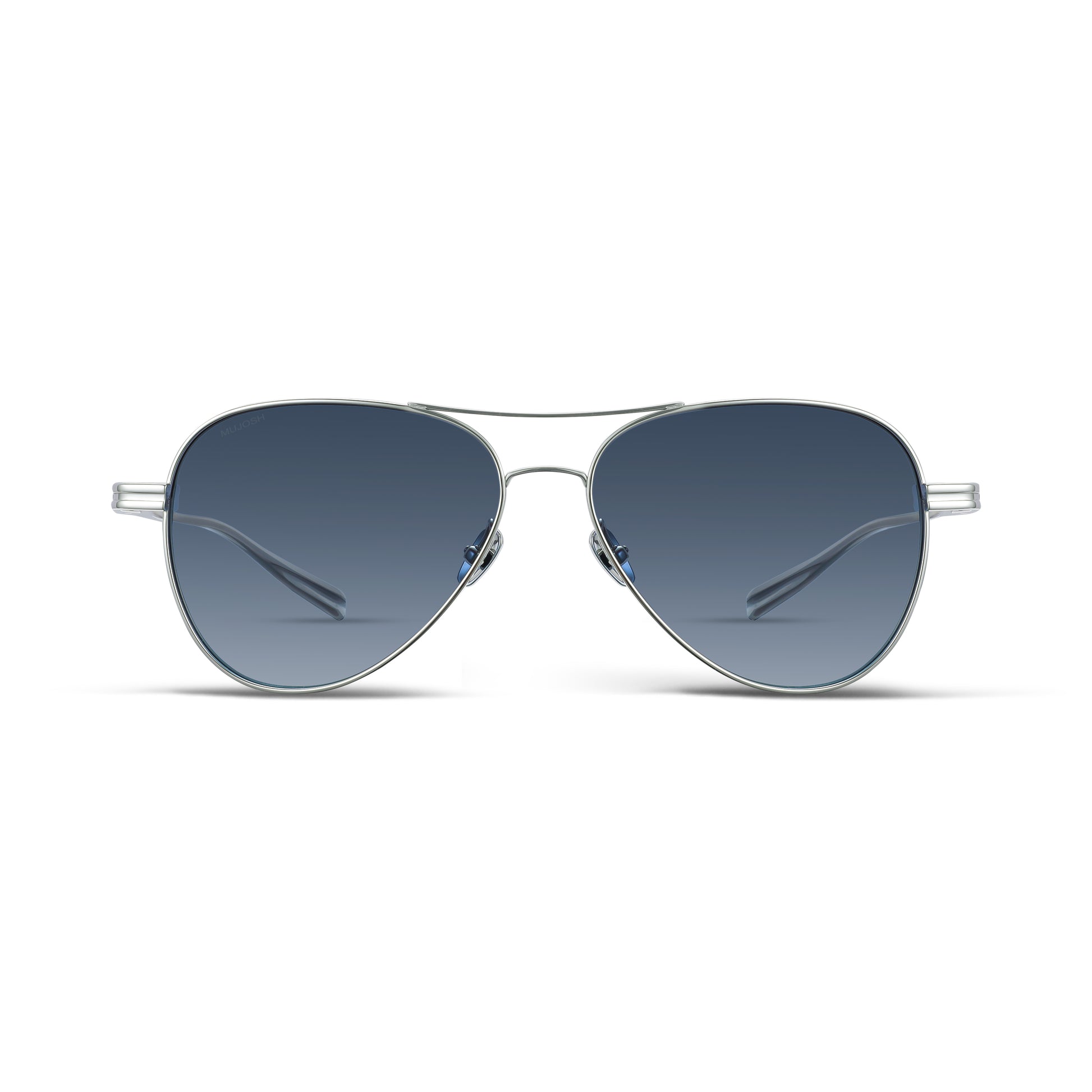 Titanium Aviator Sunglasses (Sliver)