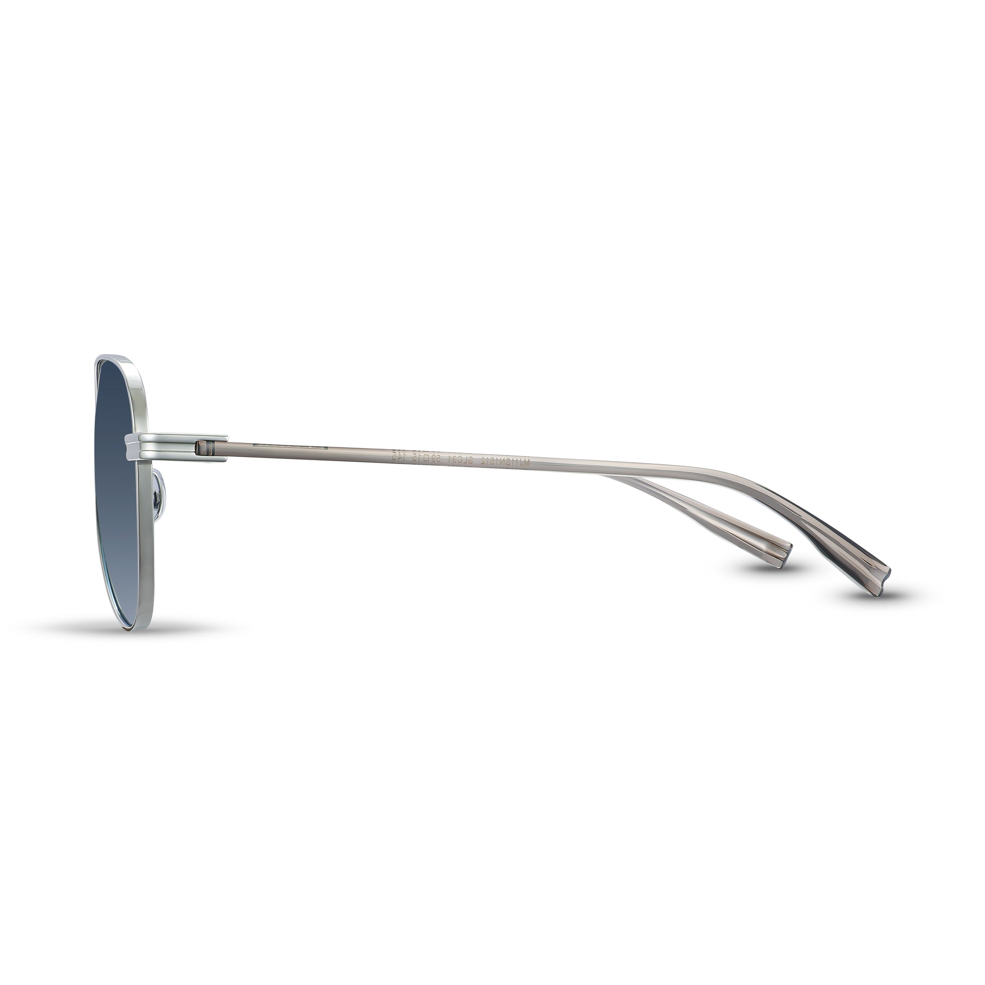 Titanium Aviator Sunglasses (Sliver)