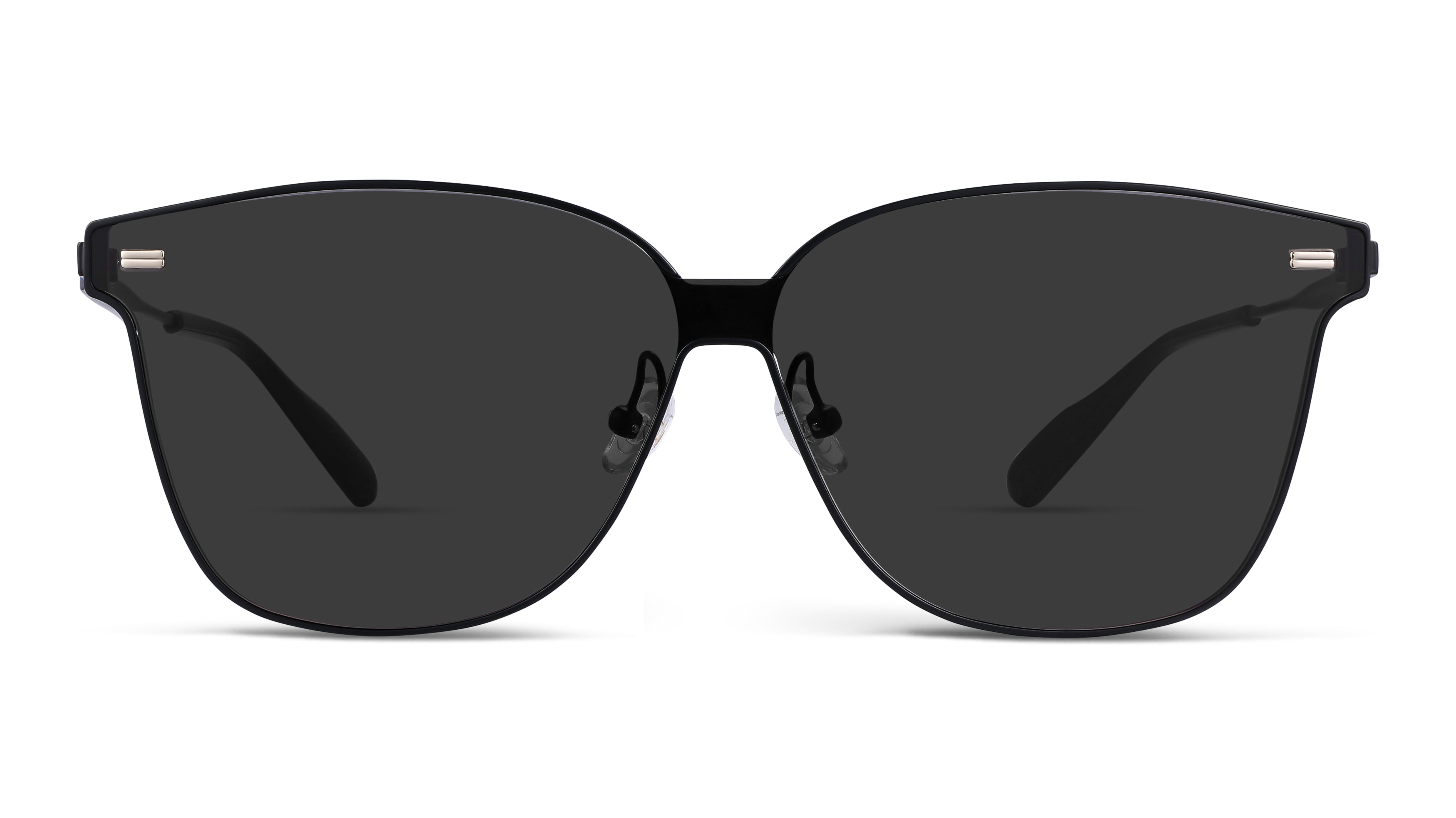 Retro Square Polarized Sunglasses (BLK)