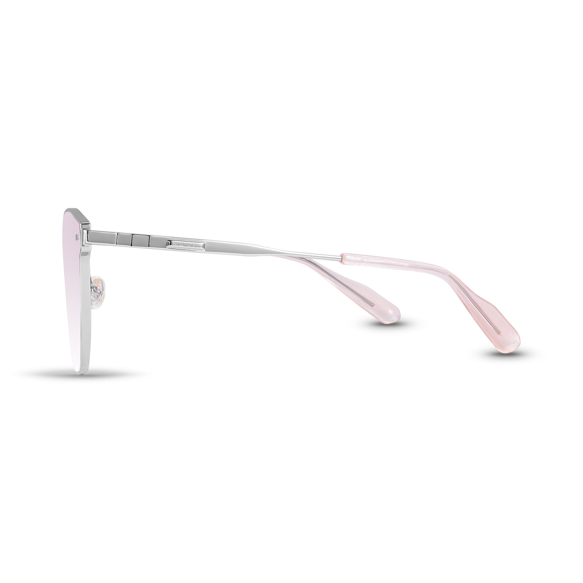 Retro Square Polarized Sunglasses (Sliver)