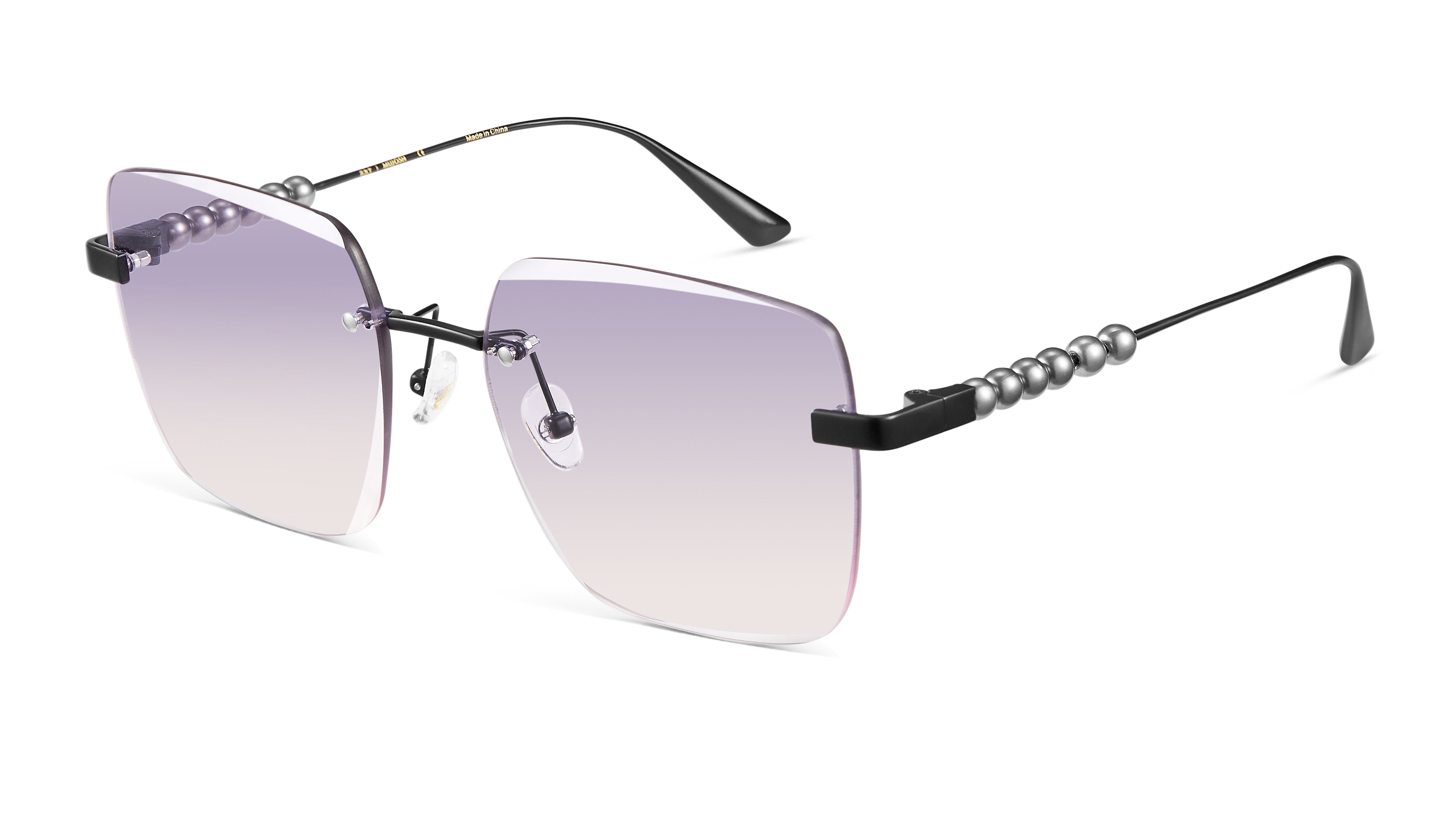 PEARL-ACCENTED β-TITANIUM EYEWEAR（Golden）