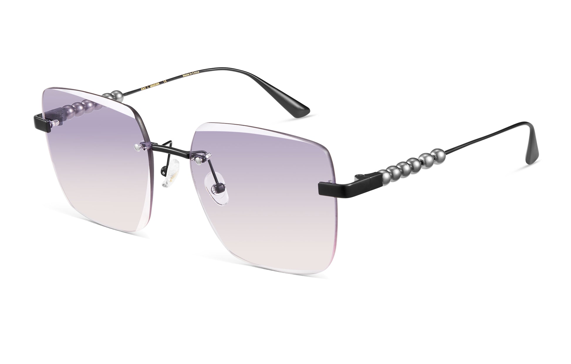 PEARL-ACCENTED β-TITANIUM EYEWEAR（Golden）
