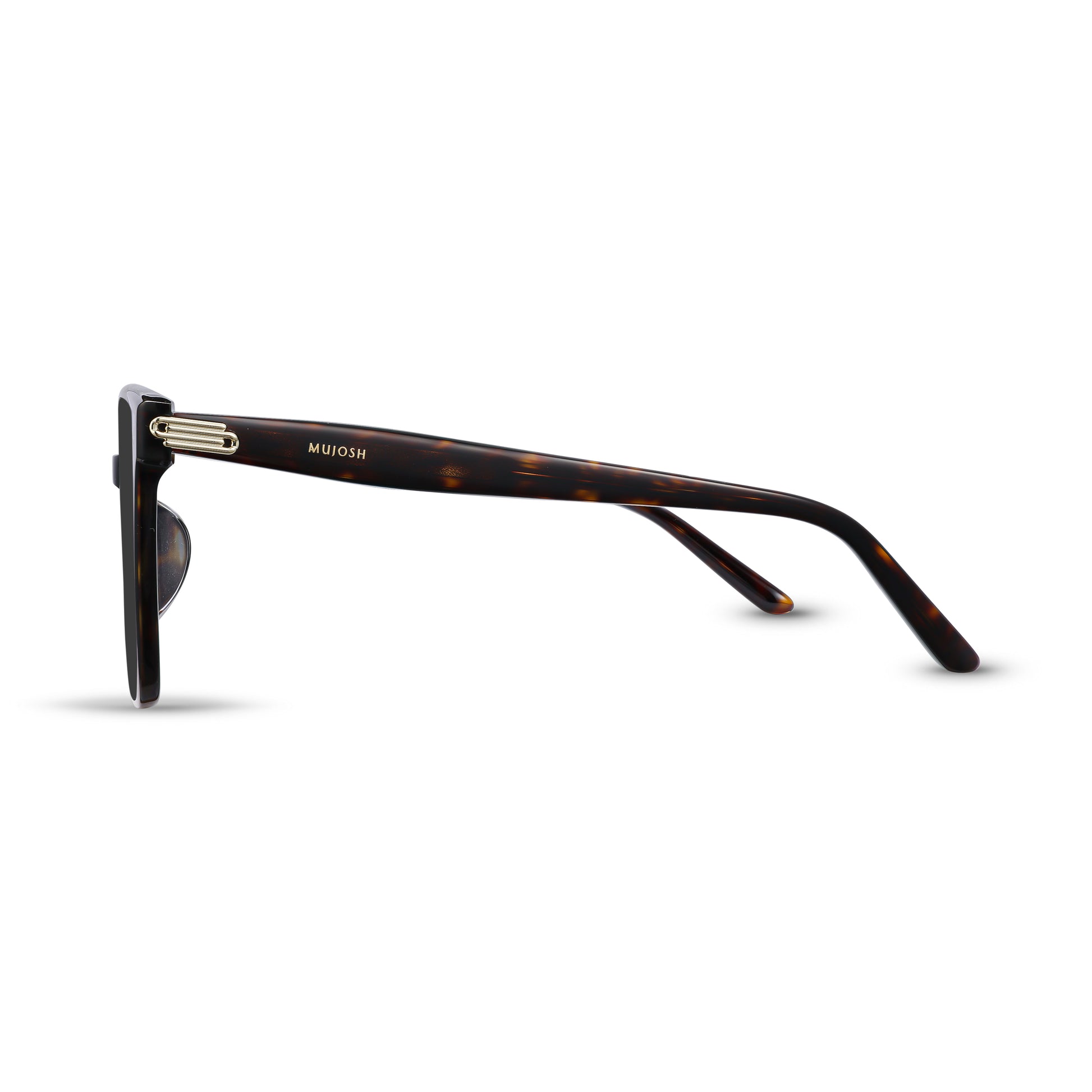 Trendy Square Sunglasses (Amber )