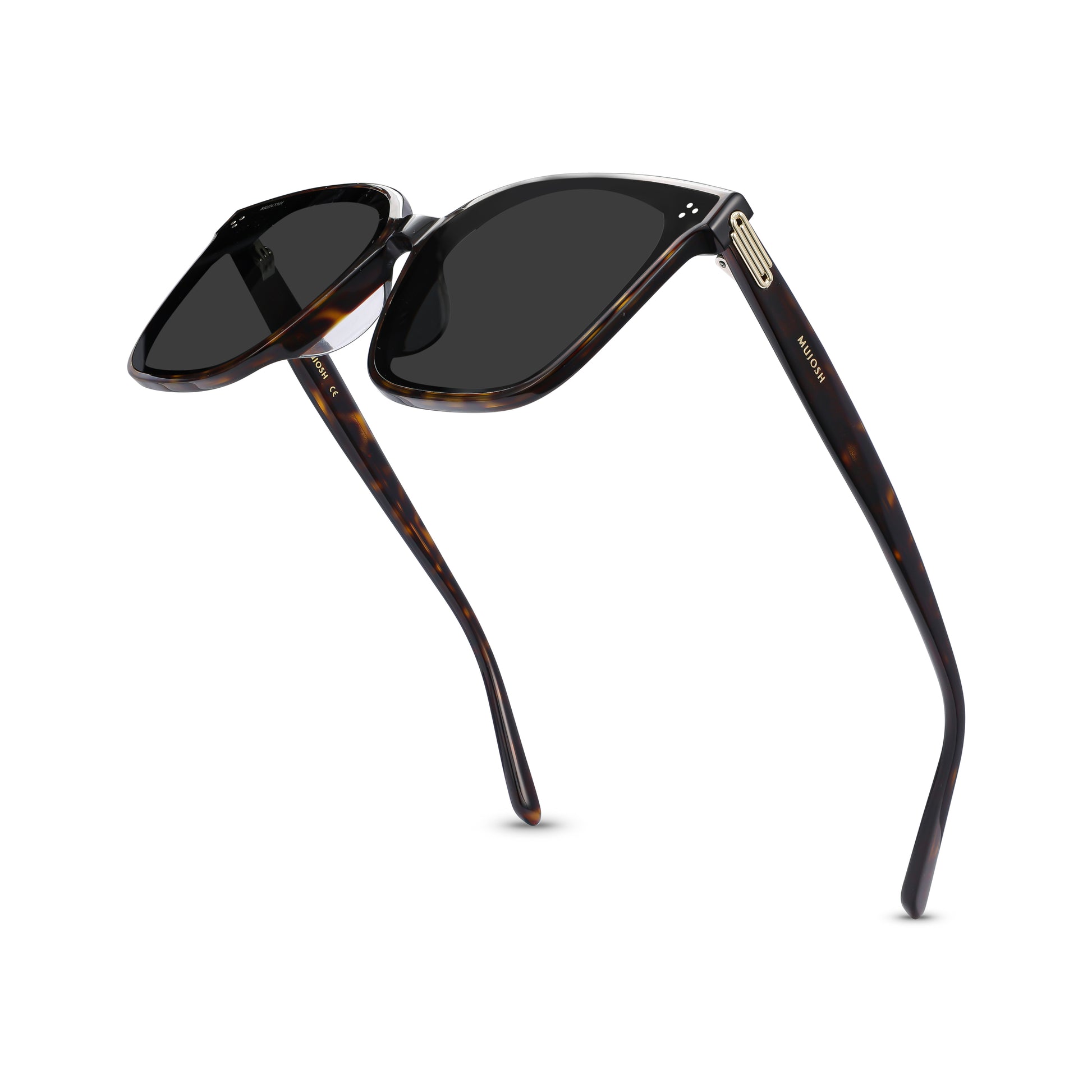 Trendy Square Sunglasses (Amber )